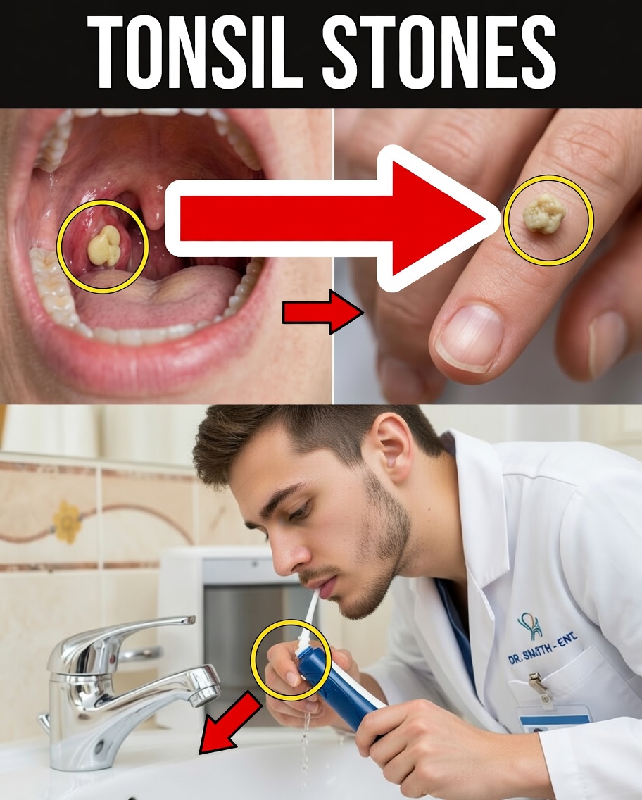 Les Calculs des Amygdales Révélés : La Cause Cachée de la Mauvaise Haleine et de l’Inconfort de la Gorge