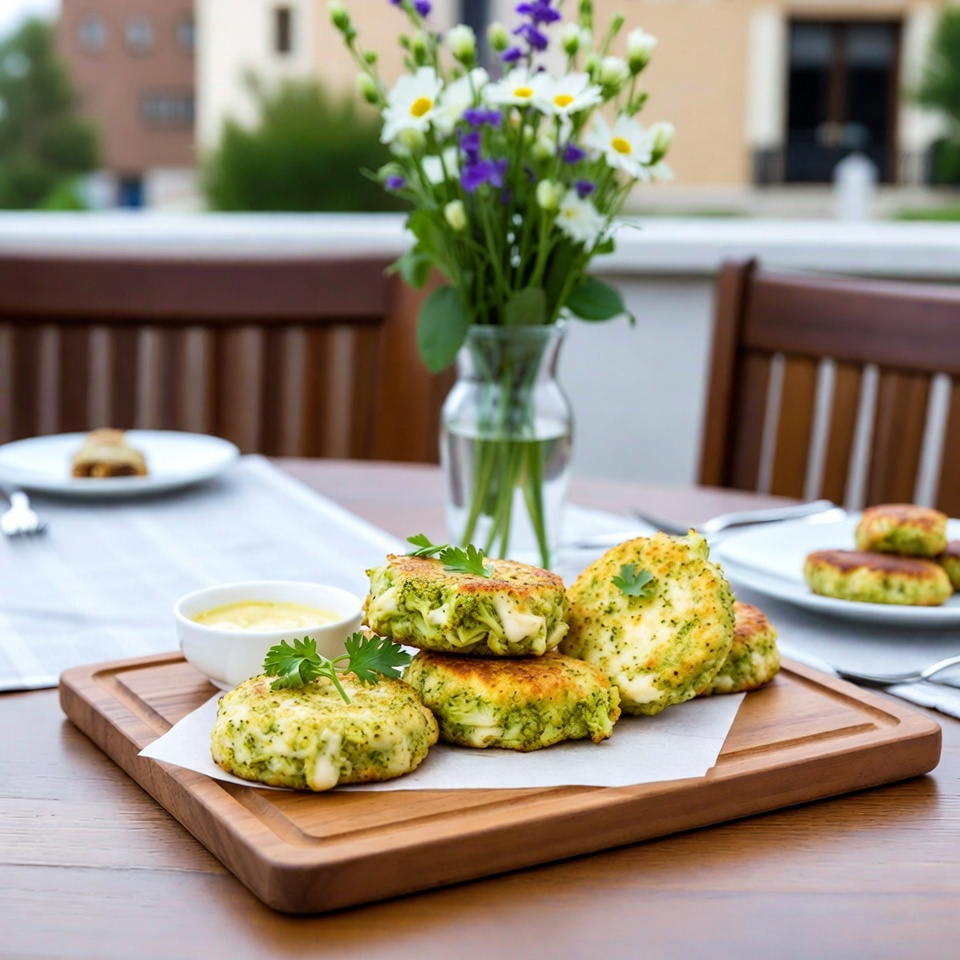 BROCCOLI CHEESE PATTIES