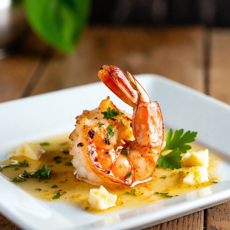 Baked Shrimp in Lemon Butter Sauce Recipe