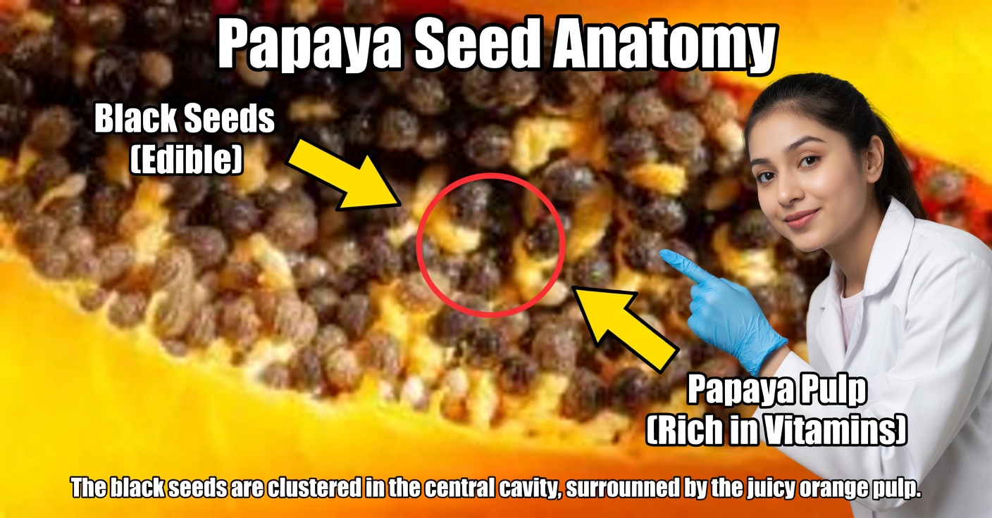Semillas de papaya: cómo masticar 4 al día y sus beneficios