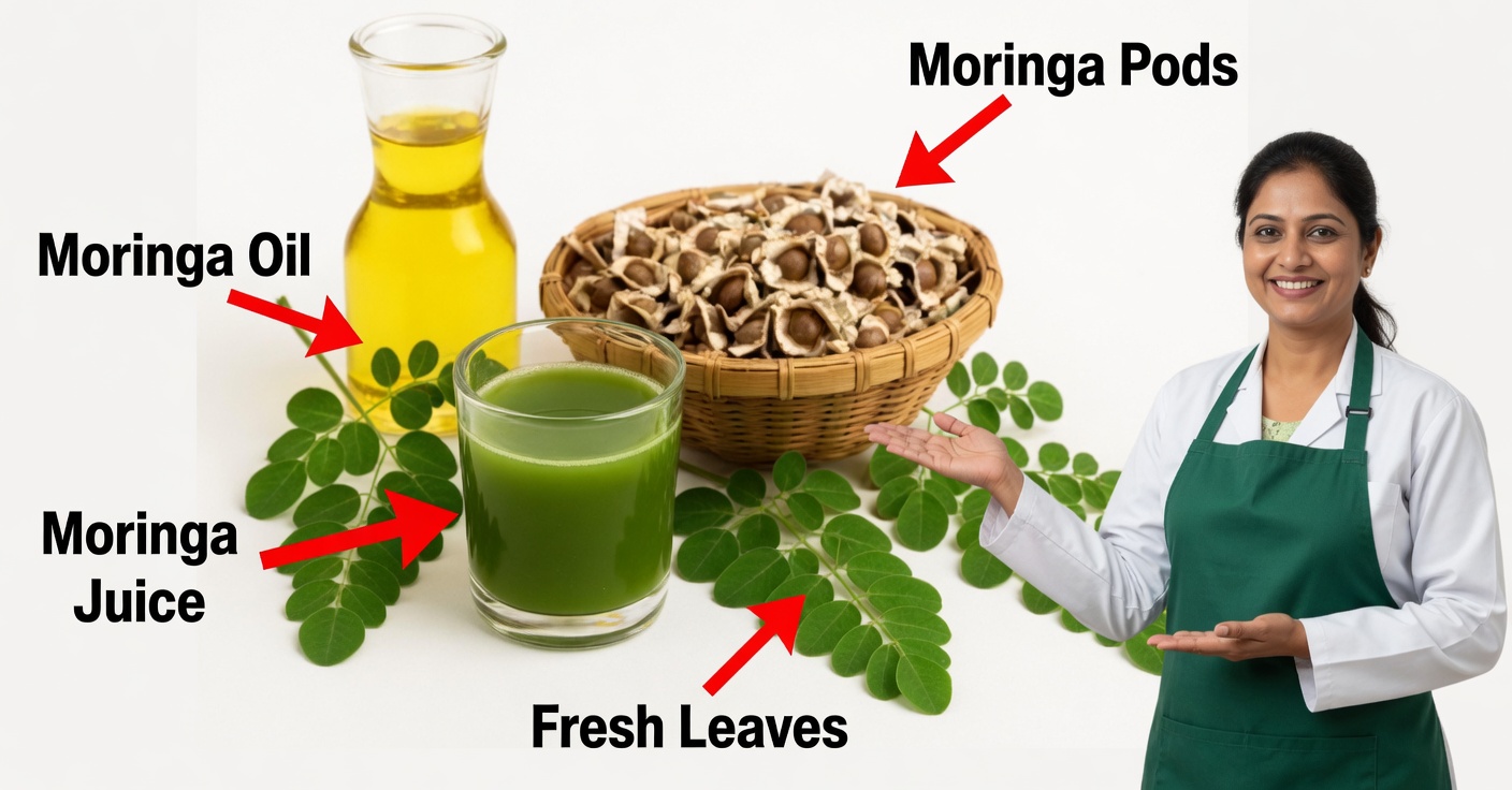 Moringa para la vista: beneficios y cómo usarla