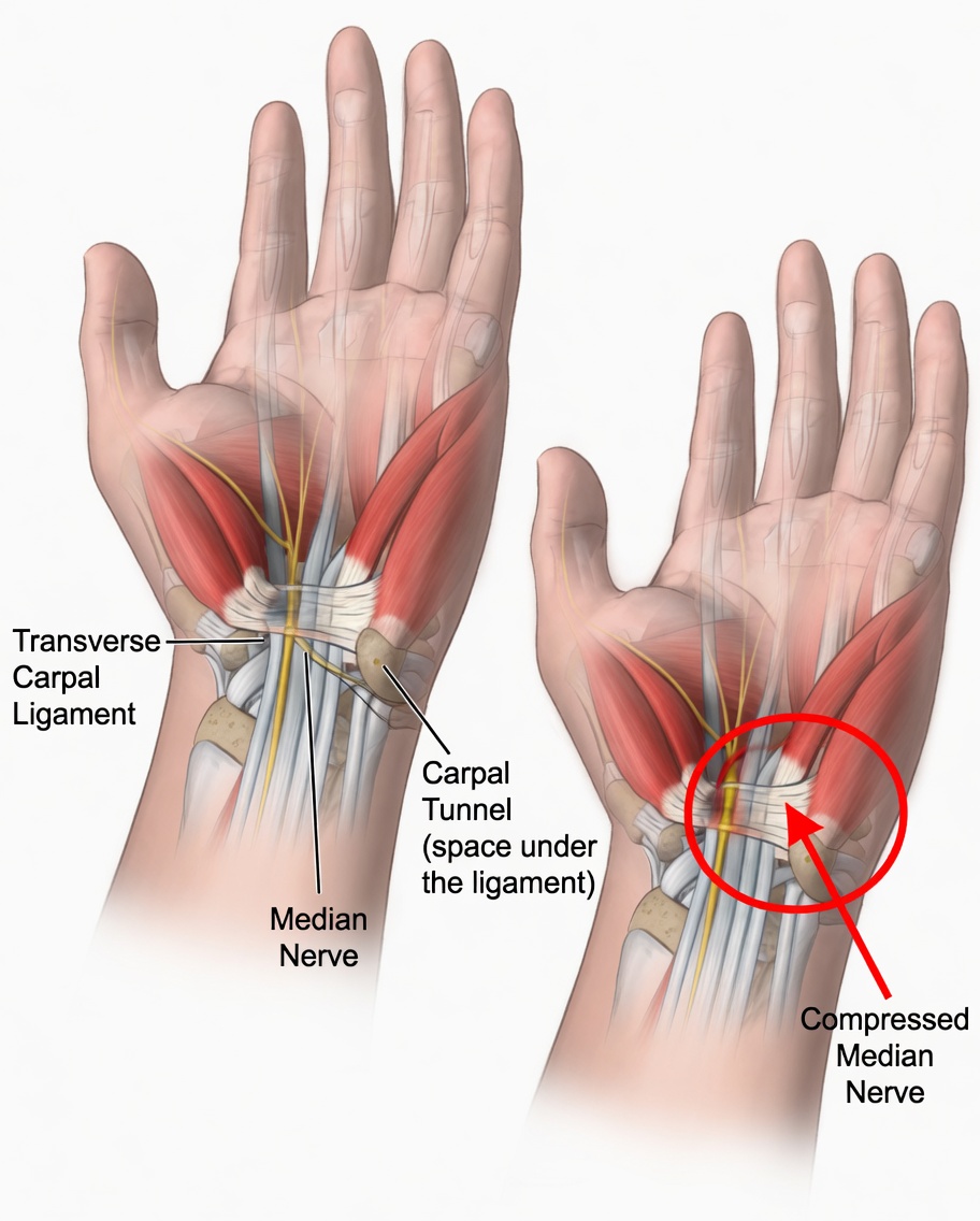 Alivio túnel carpiano: remedios naturales para el hormigueo en las manos