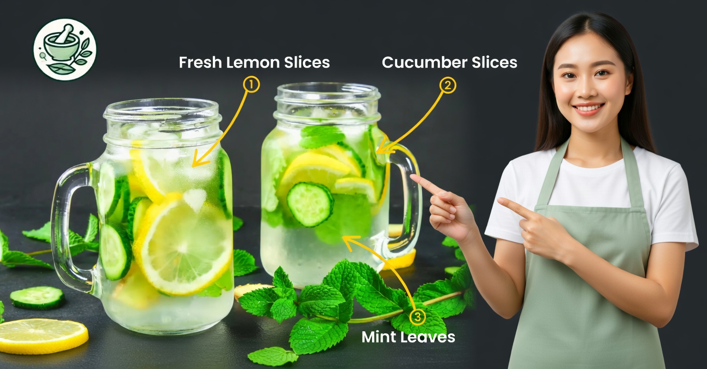 Jugo de hierbabuena con limón: propiedades y beneficios naturales