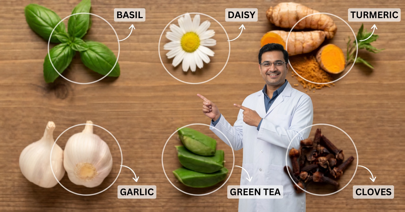 Plantas que Sustituyen Medicinas Comunes