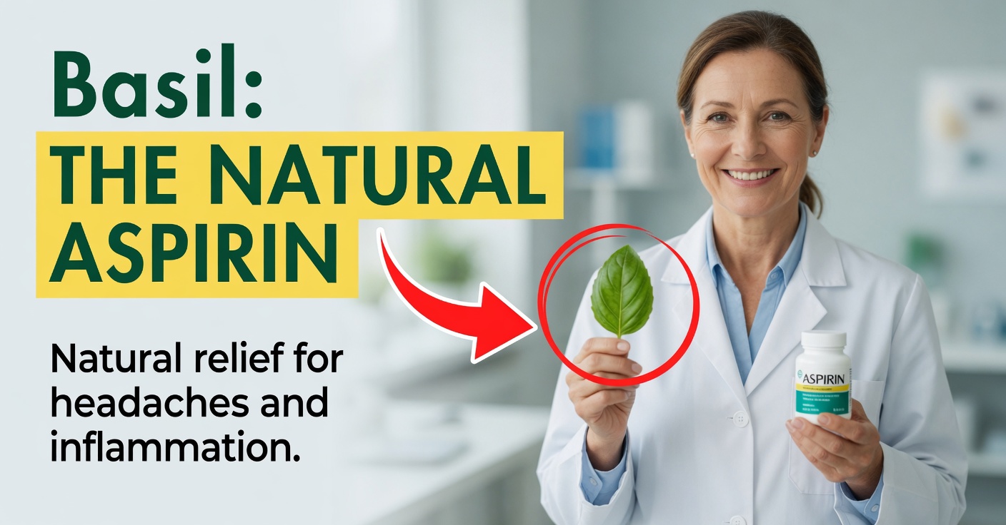 Albahaca aspirina natural: beneficios y formas de usarla