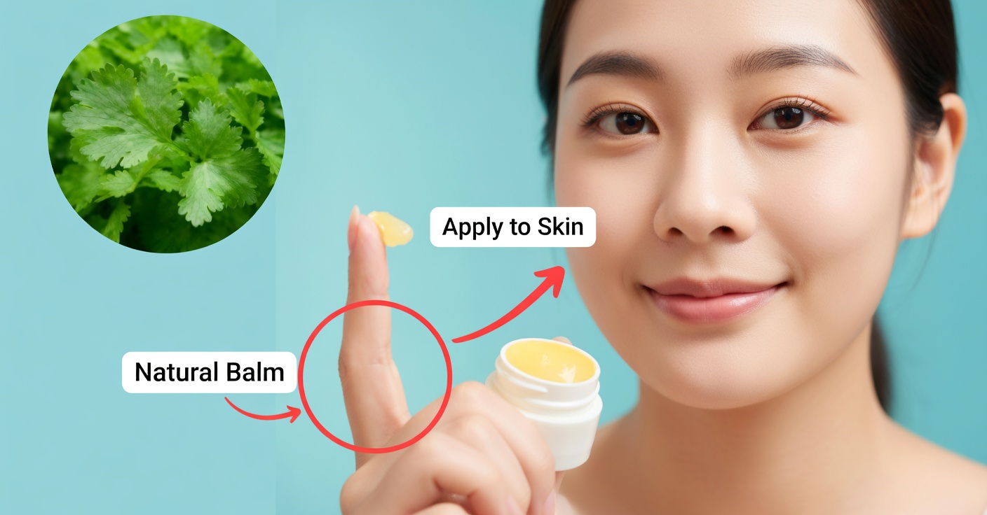 Vaselina y perejil para la piel