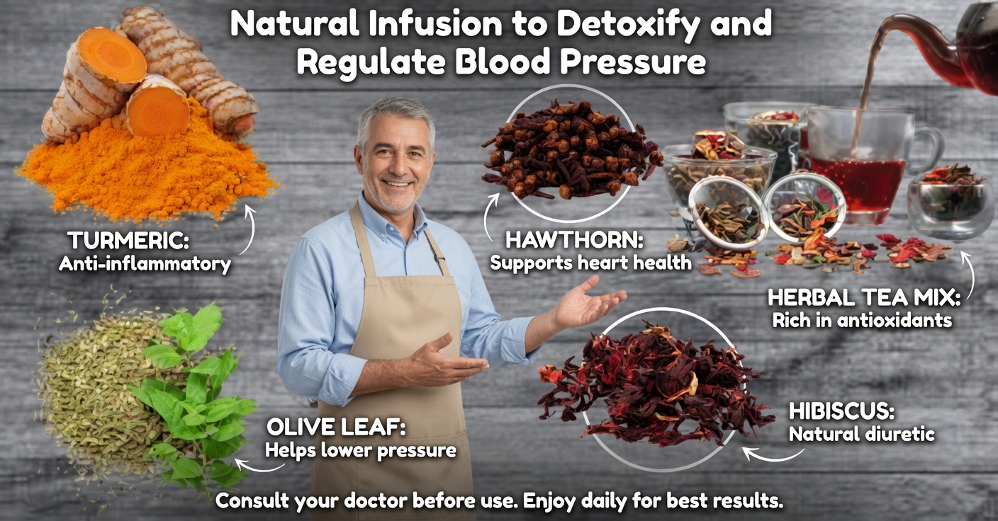 Ingredientes naturales contra inflamación y presión alta