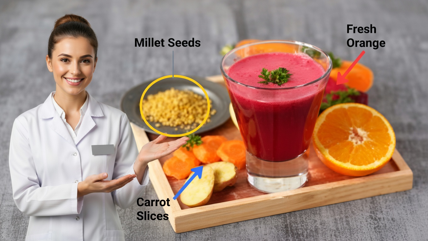 Jugo Revitalizante Natural con Sandía y Jengibre