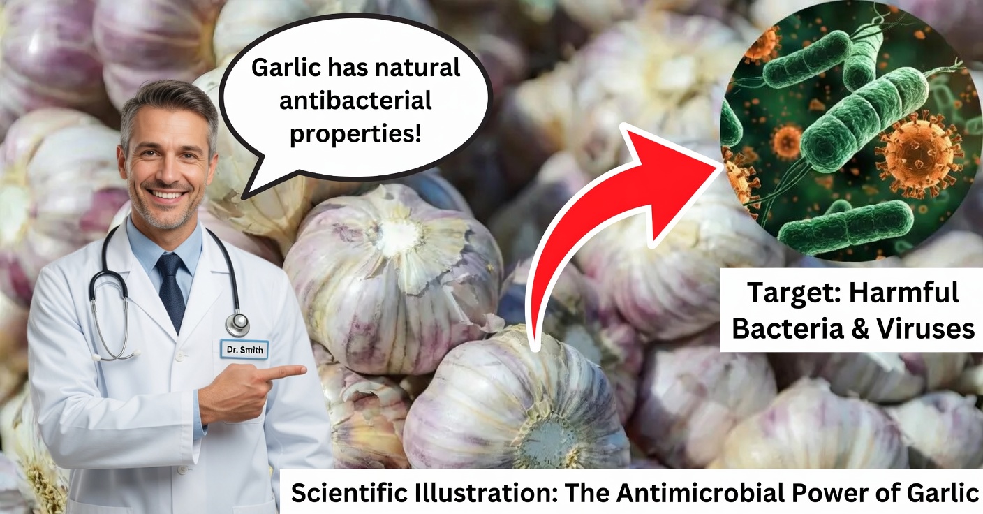 Ajo: antibiótico natural para bacterias e infecciones