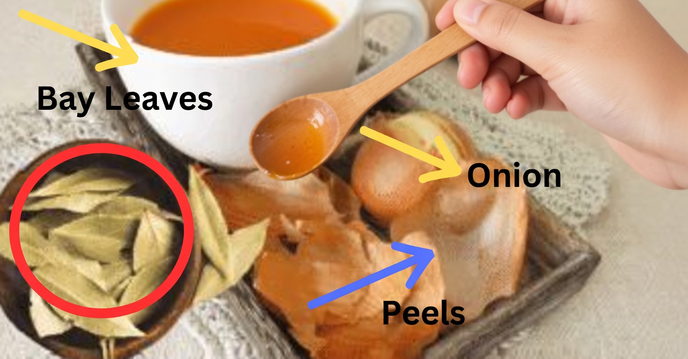 Té de Cebolla y Laurel para la Tos