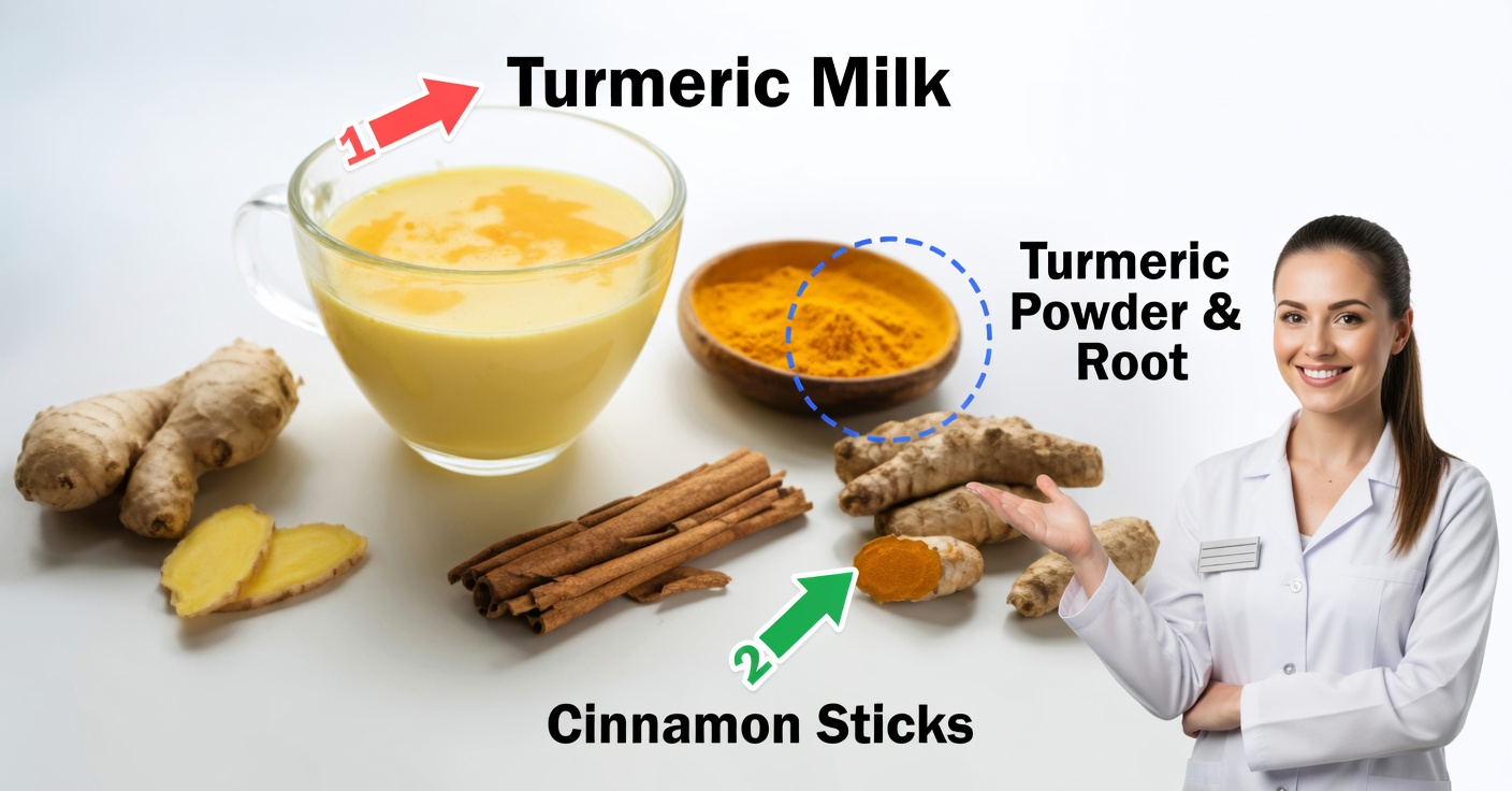 Leche con Cúrcuma: Beneficios para tu Salud y Bienestar