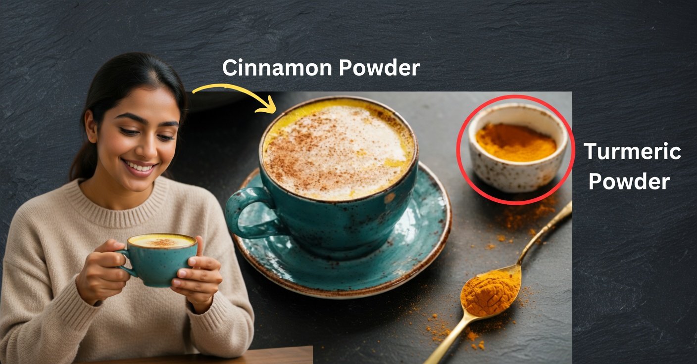 Café con Cúrcuma, Cacao y Canela: Bebida para el Cerebro y el Corazón