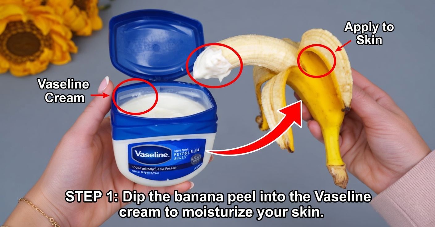 Vaselina y plátano para arrugas y manchas: remedio rejuvenecedor