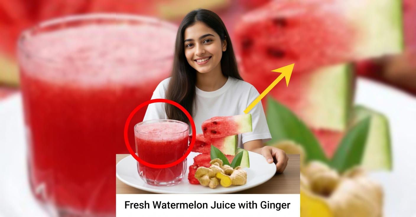 Jugo de Sandía y Jengibre para Potenciar la Vitalidad en Pareja