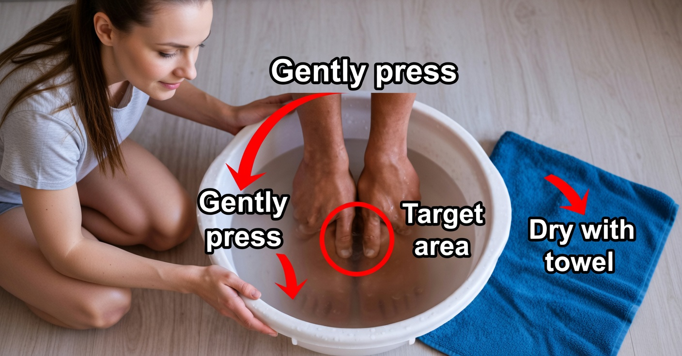 Baño de Pies con Jengibre: Alivio Natural y Desintoxicación