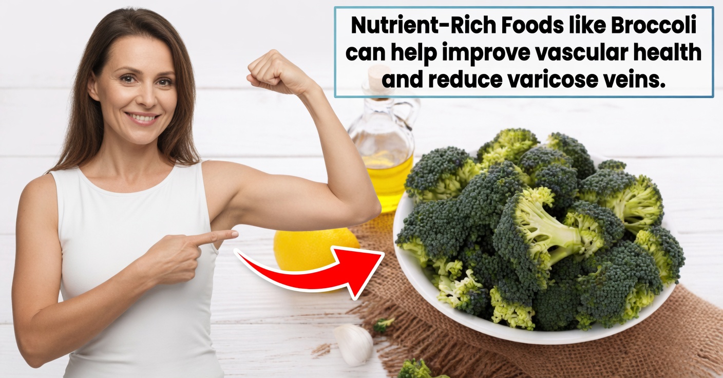 Jugo natural para varices con brócoli miel y limón