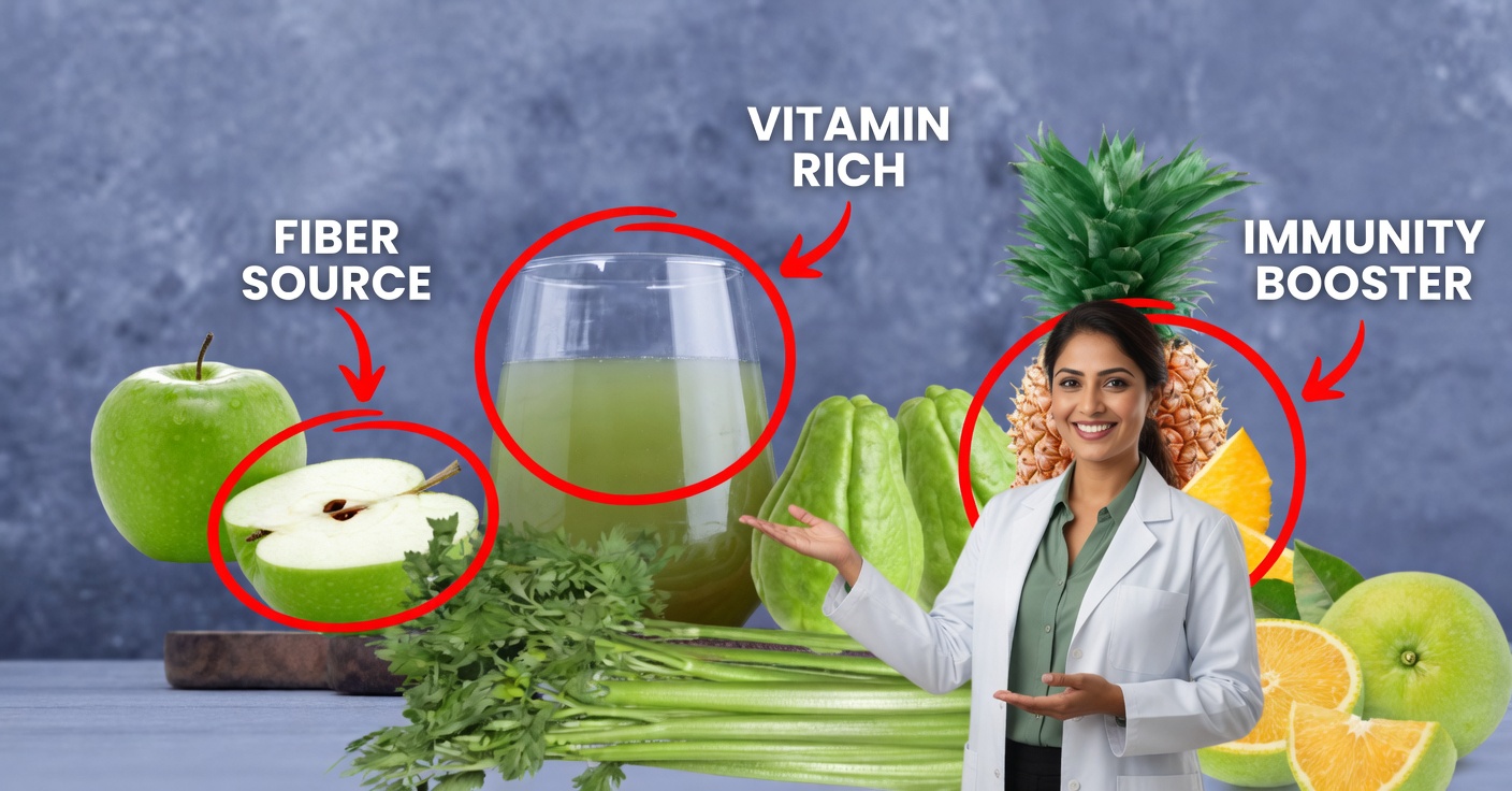 Jugo de chayote y piña para el hígado