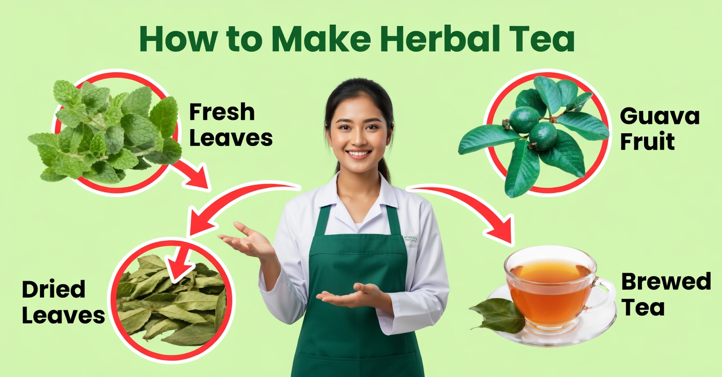 Infusión de guayaba: limpia el hígado y controla la presión