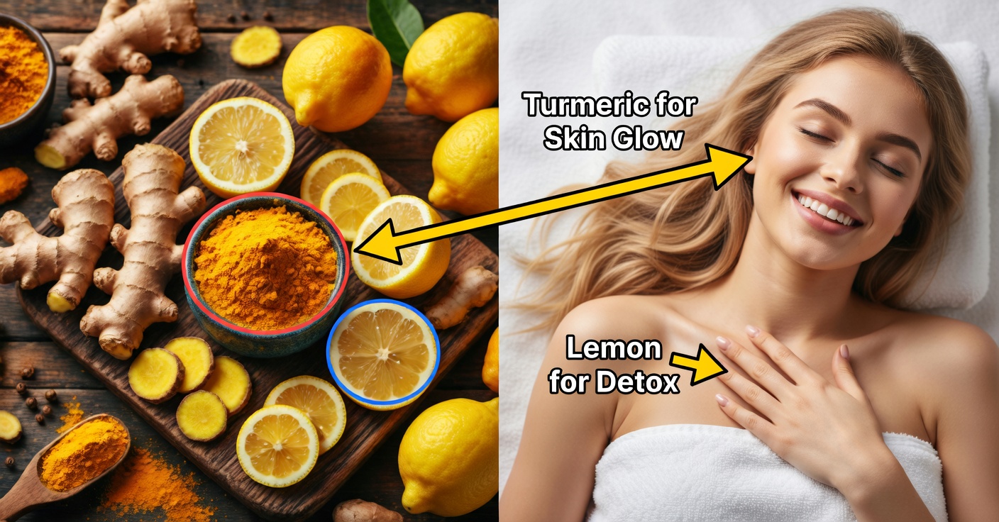 Cúrcuma, Jengibre y Limón: Tonico Para Vitalidad Masculina