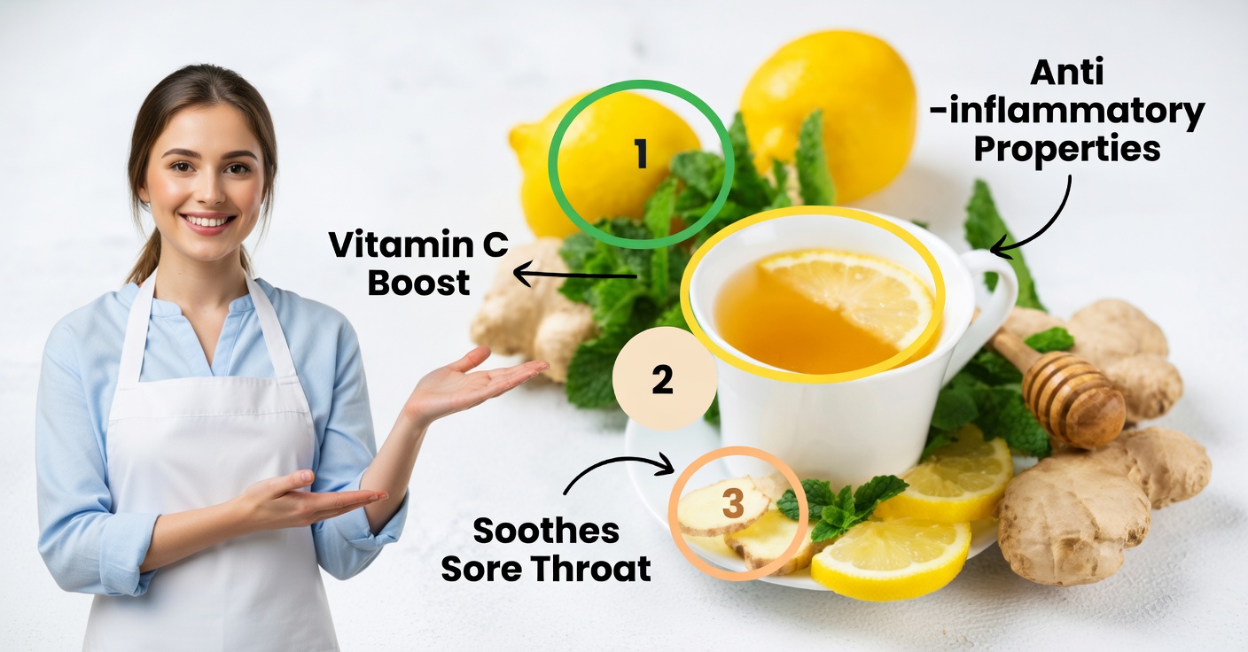 Té de Jengibre y Limón: Beneficios, Receta y Cómo Tomarlo