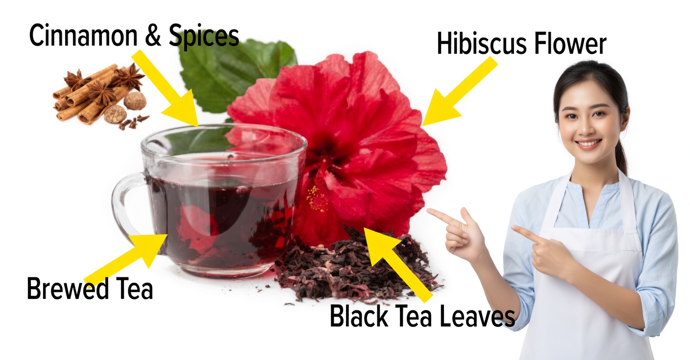 Mezcla Flor de Jamaica, Laurel y Canela:Quema Toda la Grasa