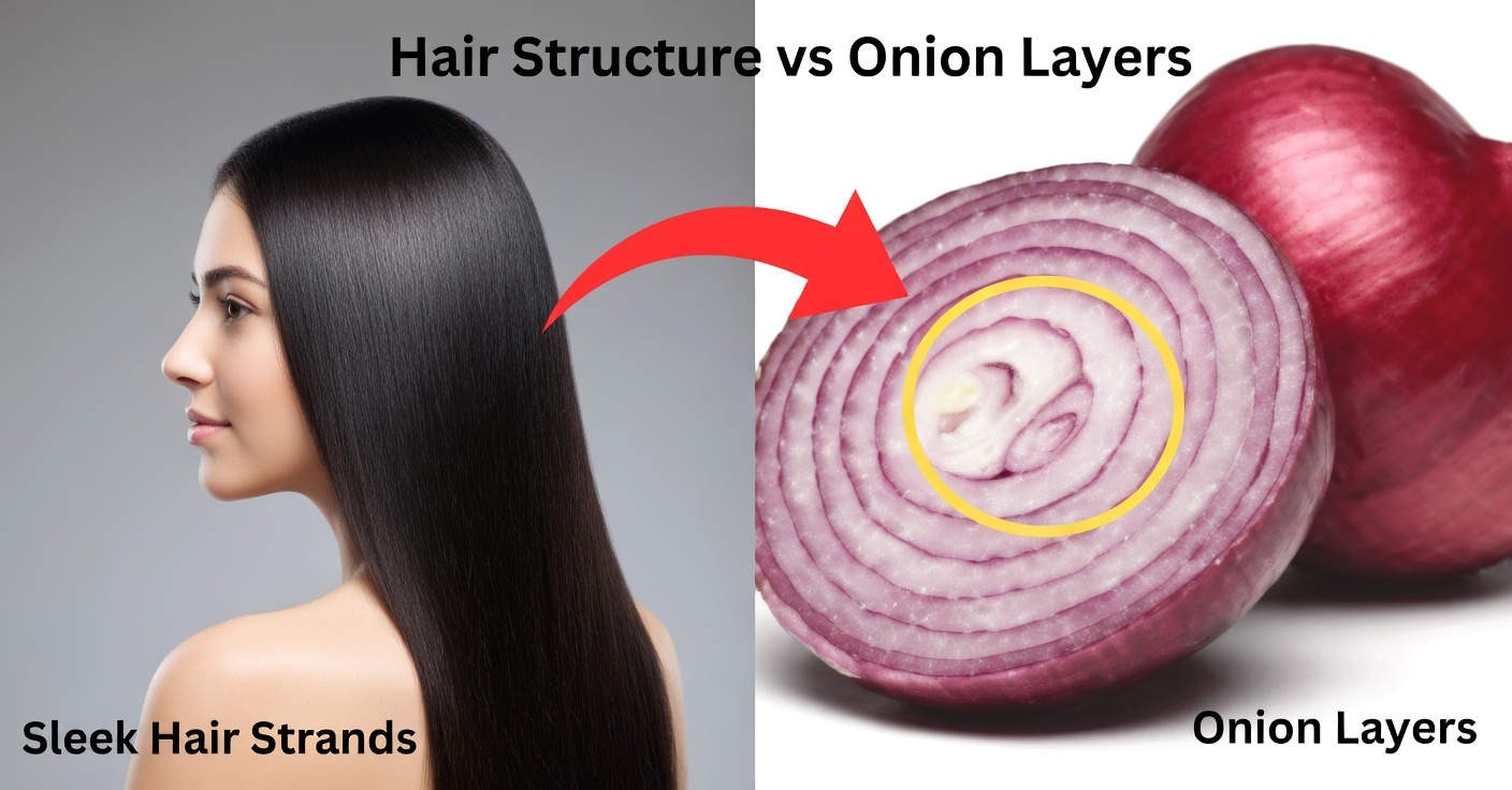 El Secreto del Aceite de Cebolla para un Cabello Largo, Fuerte y Radiante