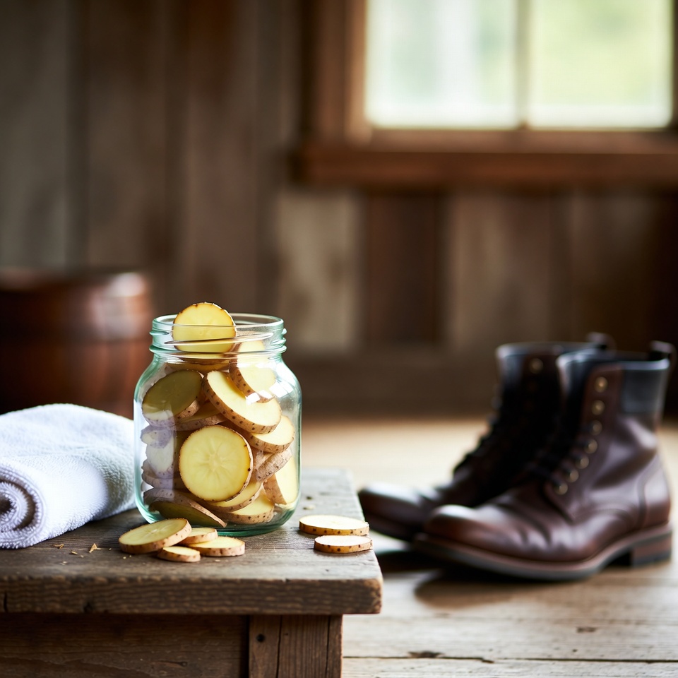 Eliminate Cracked Heels and Get Smooth, White Feet: Magic Potato Home Remedy