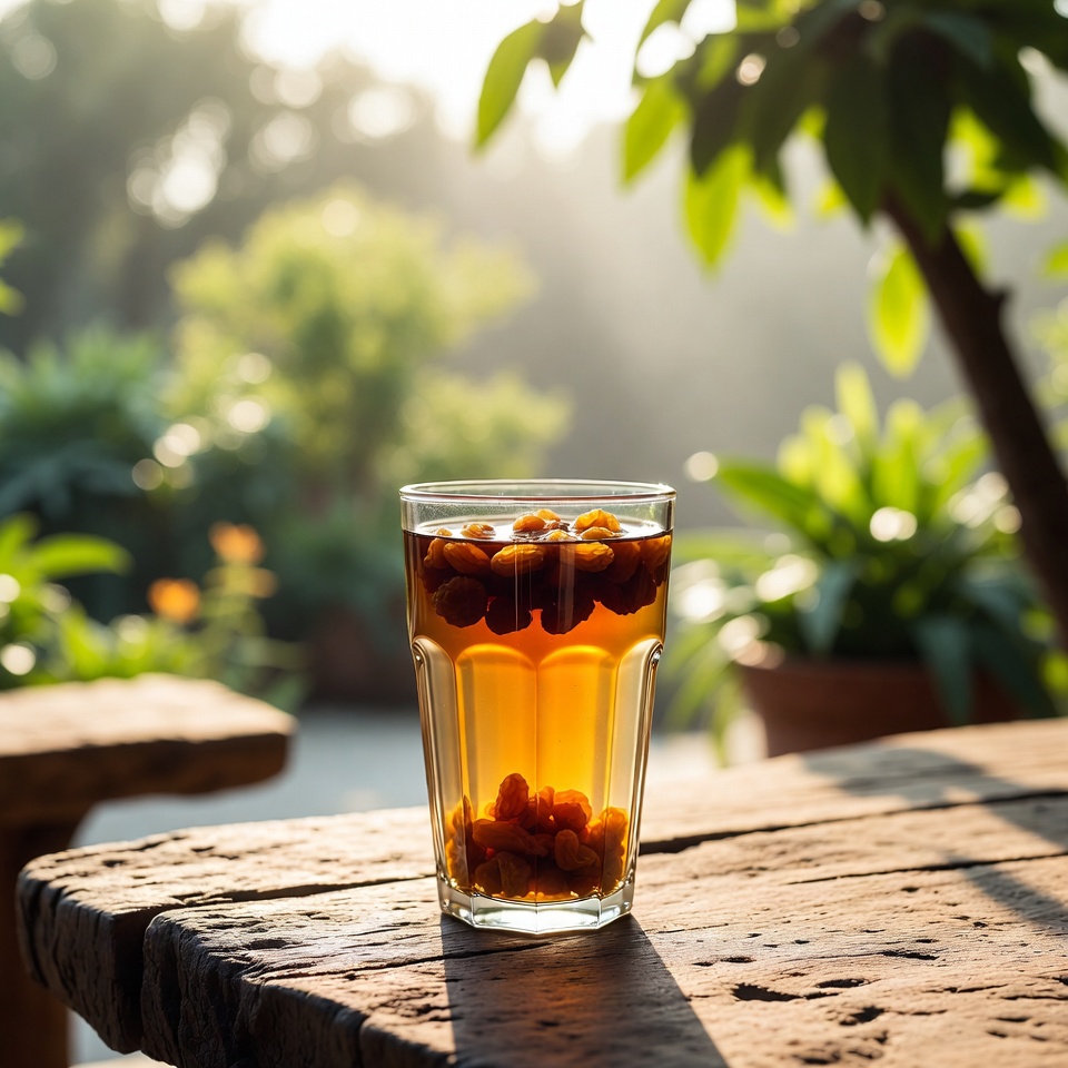 A Easy Everyday Tonic for Health and Vitality Soaked Raisins Water