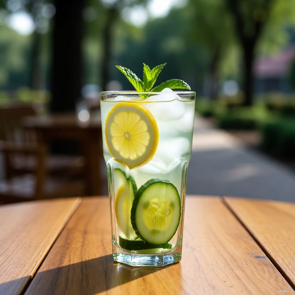 Detox Lemon and Cucumber Tea Recipe