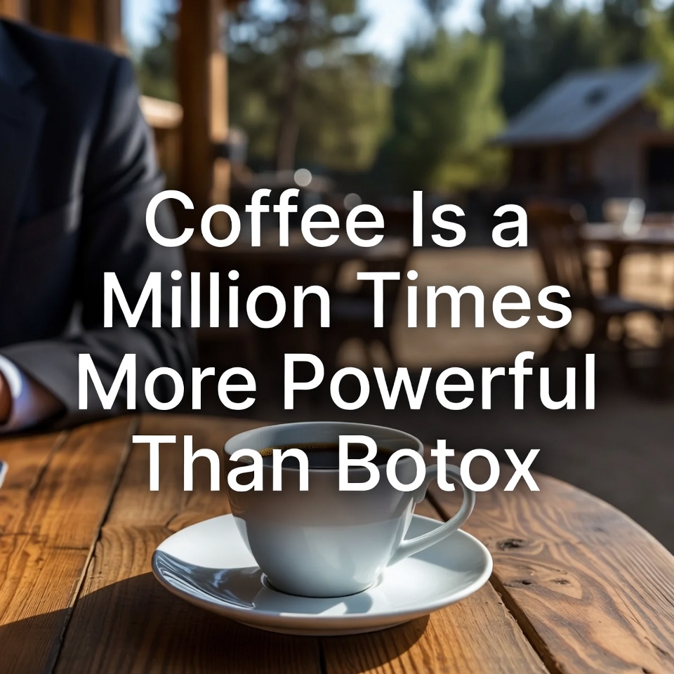 Coffee Is a Million Times More Powerful Than Botox