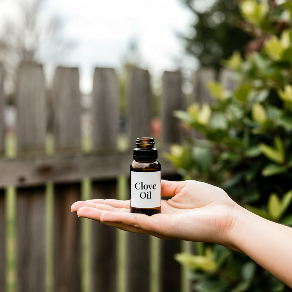 Hair growth treatment with clove oil