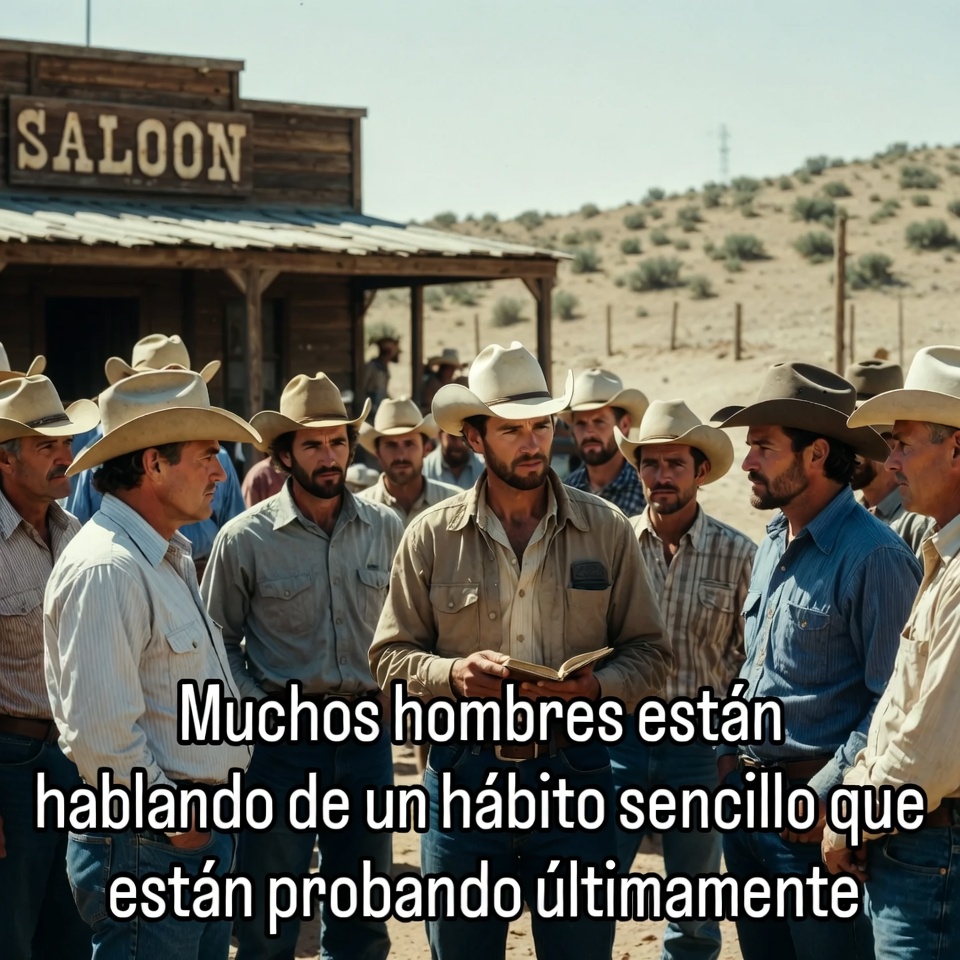 Muchos hombres están hablando de un hábito sencillo que están probando últimamente