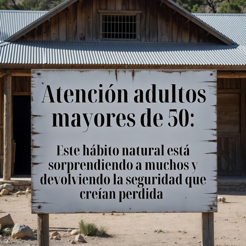 Attention adults over 50: This natural habit is surprising many and restoring the confidence they thought they had lost