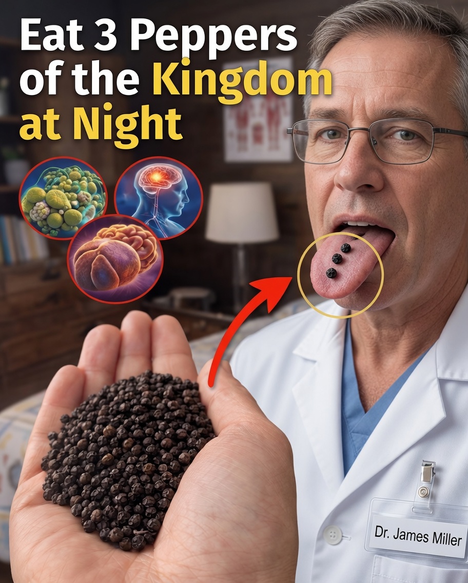 Have You Ever Wondered What Happens When You Chew 3 Black Peppercorns Before Going to Sleep?
