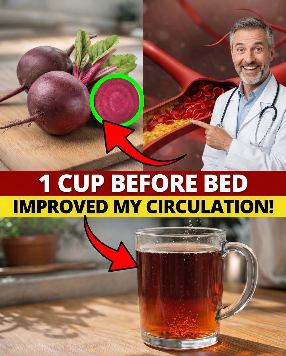Over 60? Drink THIS to Quickly Improve Leg Circulation | Health Tips for Seniors