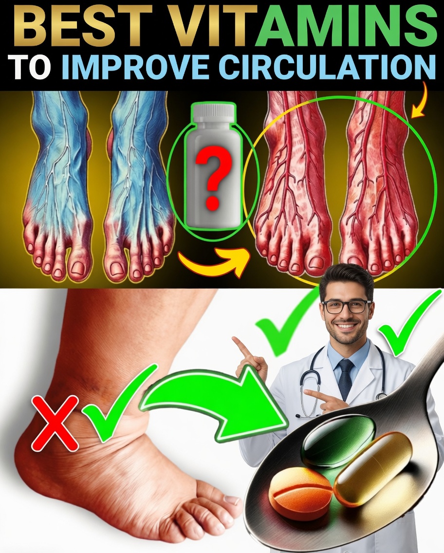 Must-Have Natural Vitamins to Boost Circulation After 50