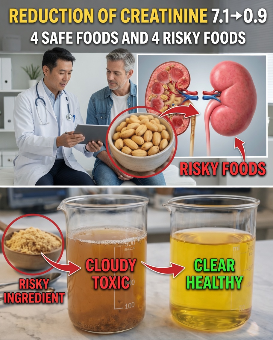 Creatinine from 7.1 to 0.9 in 2 days? Discover 4 healthy fats that support the kidneys and 4 that deserve attention