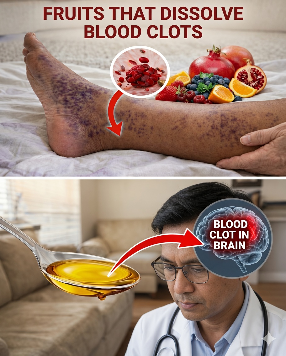 Top 8 Fruits That Naturally Help Dissolve Blood Clots