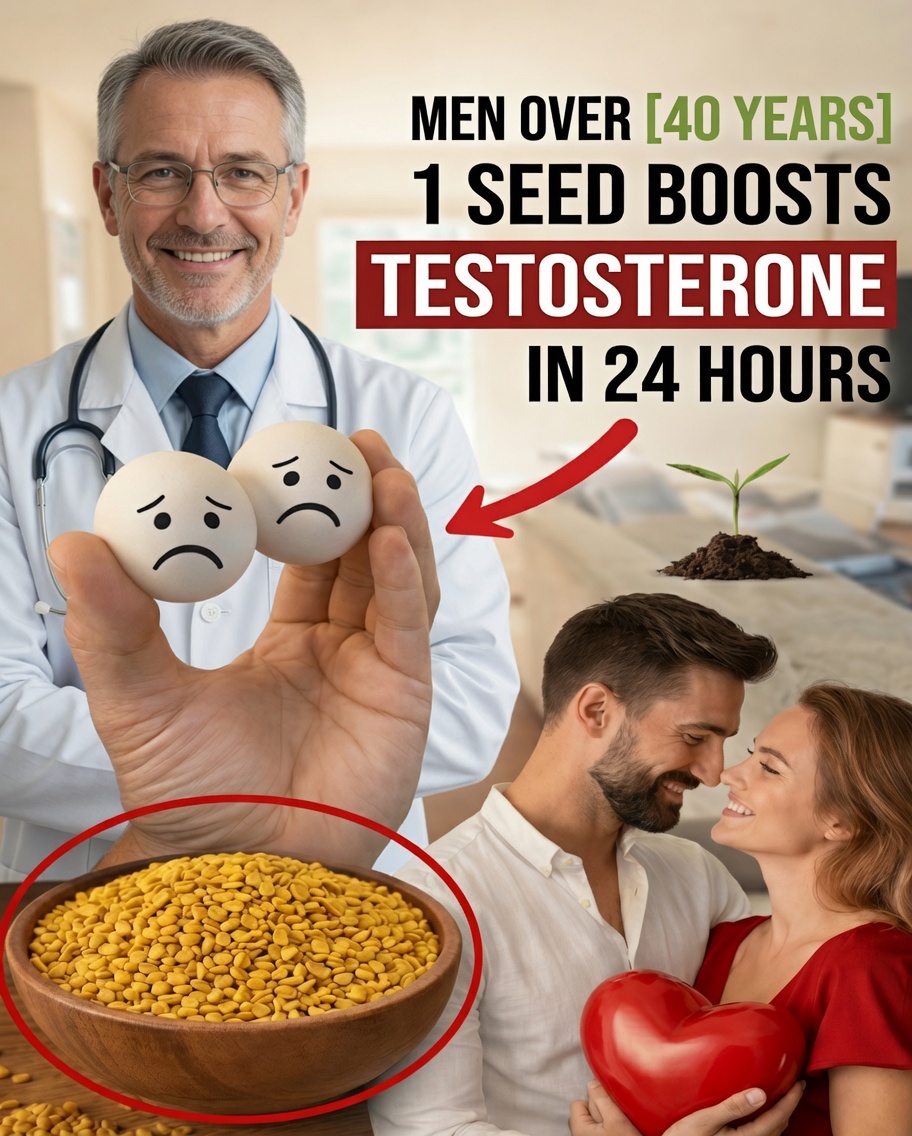 Men Over 40: This Powerful Seed Can Help Support Your Testosterone Levels and Vitality