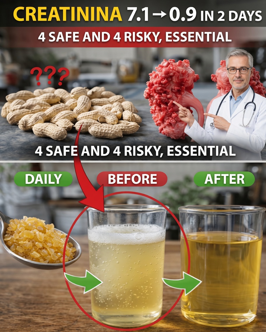 Did creatinine drop from 7.1 to 0.9 in 2 days? Understand the truth and discover 4 good fats for the kidneys (and 4 that require caution)