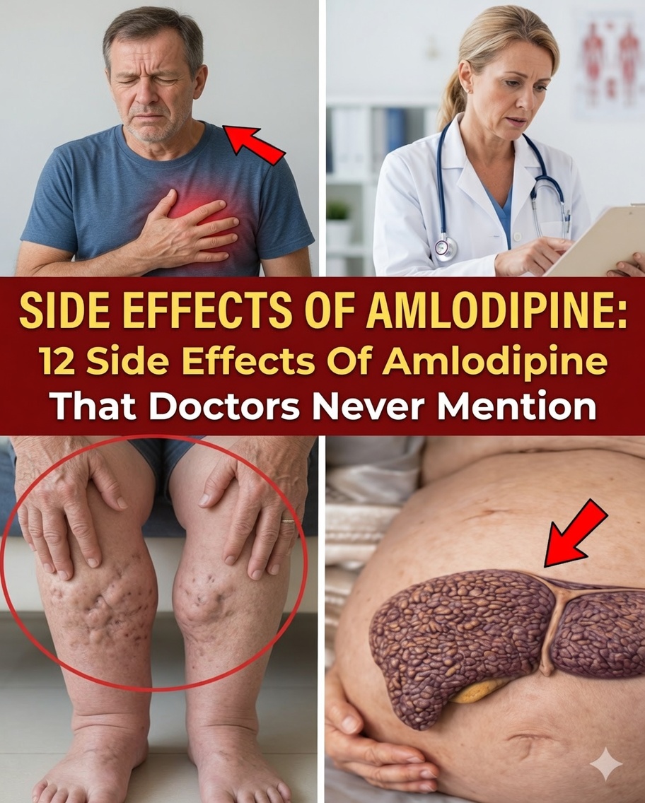 Top 12 Side Effects of Amlodipine (What Doctors Almost Never Tell You)