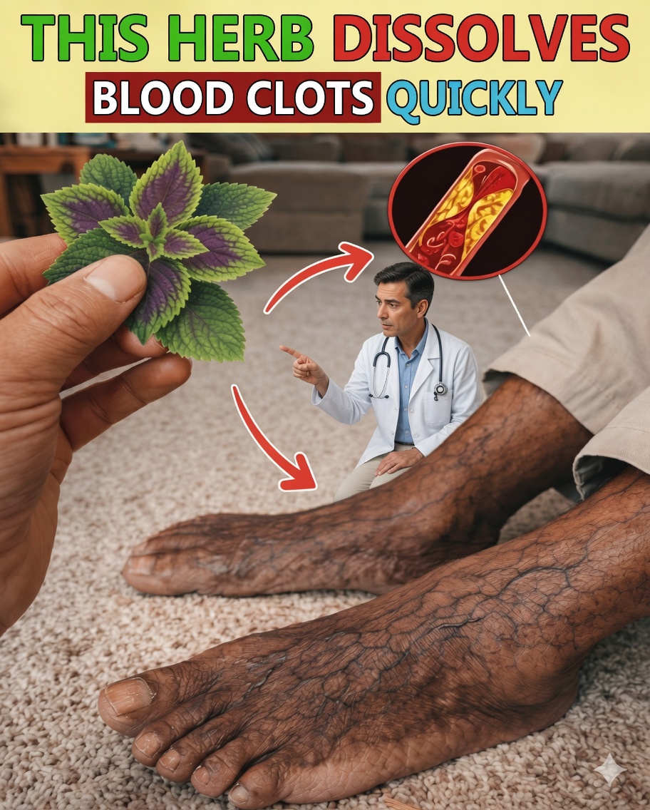 6 Powerful Herbs That Can Help Improve Circulation and Naturally Reduce the Risk of Blood Clots
