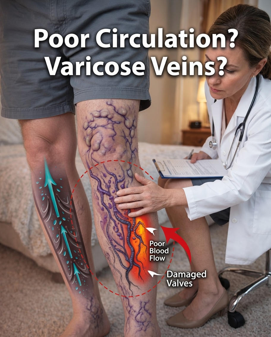 If You Have Poor Circulation, Cold Feet, or Varicose Veins, Try These 6 Simple Habits to Improve Blood Flow