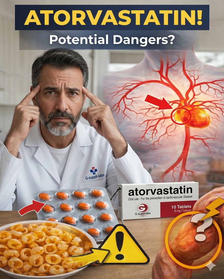 Atorvastatin Side Effects: 15 Hidden Dangers Your Doctor May Not Have Explained