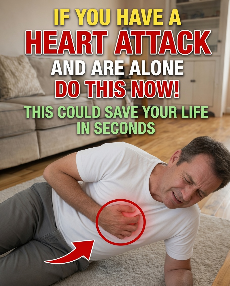 3 Techniques That Can Help You Act Quickly During a Heart Attack When You're Alone