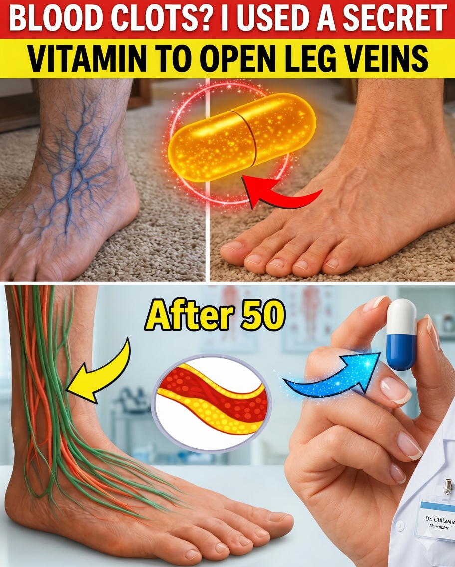 This Vitamin May Help Reduce the Risk of Blood Clots in the Legs – Seniors, This Is for You