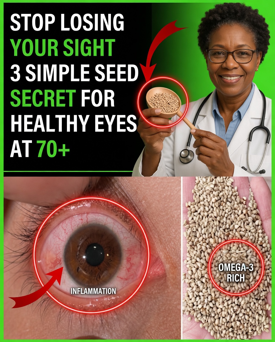 Protect Your Eyes Naturally: 3 Powerful Seeds and 1 Fruit Every Senior Should Know