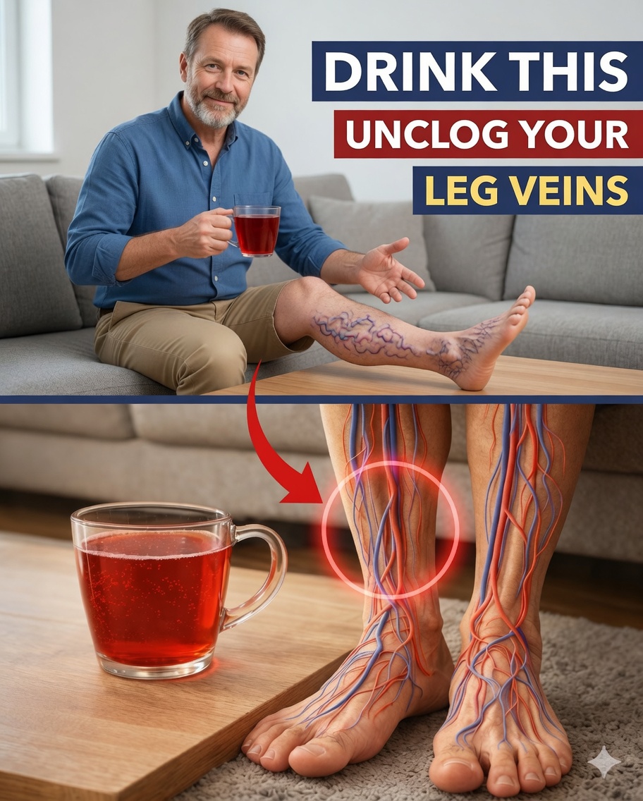Over 60? Drink THIS to Improve Leg Circulation Quickly