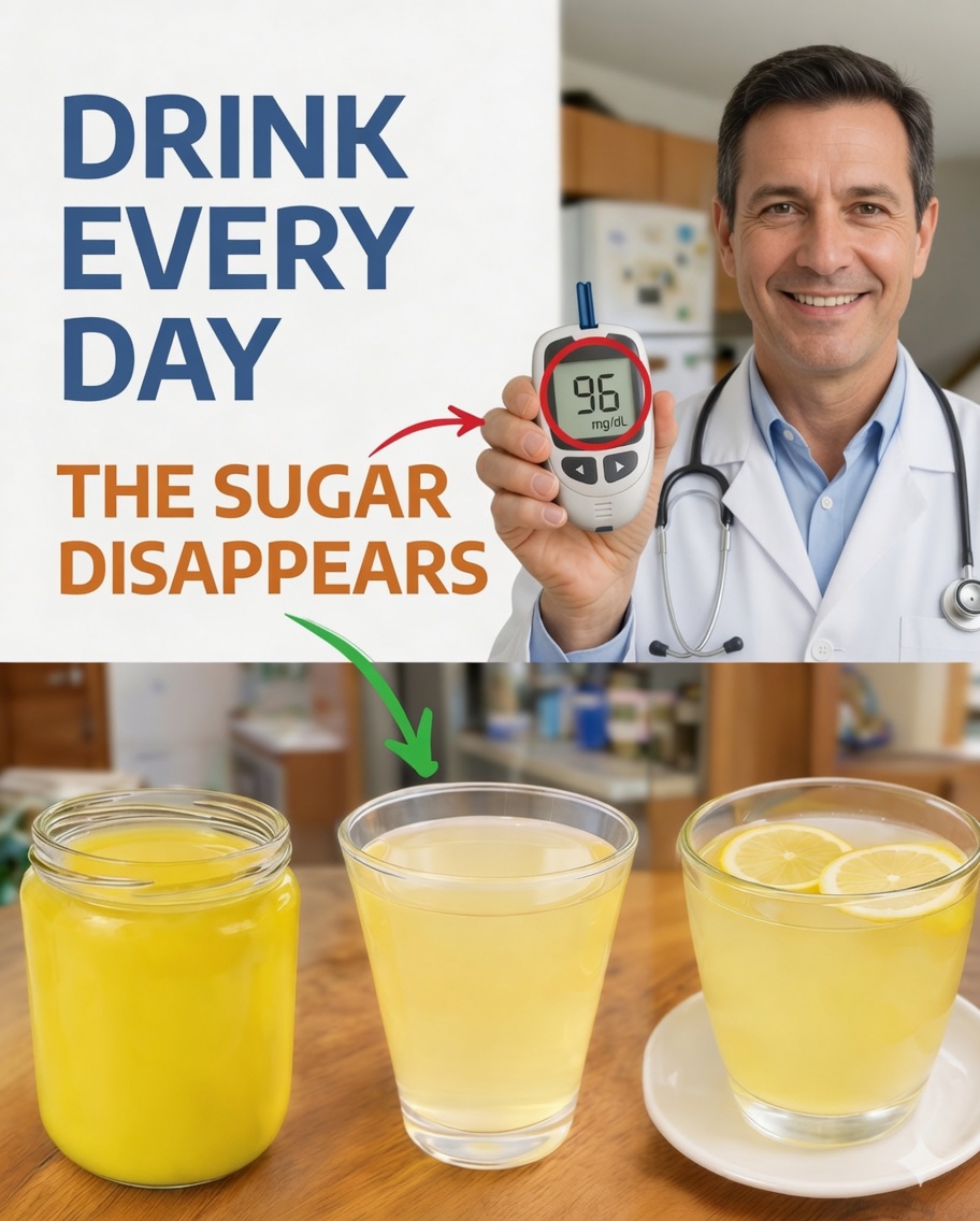 Drink This Every Day and Sugar Disappears! The Drink That Helps Balance Blood Glucose Naturally