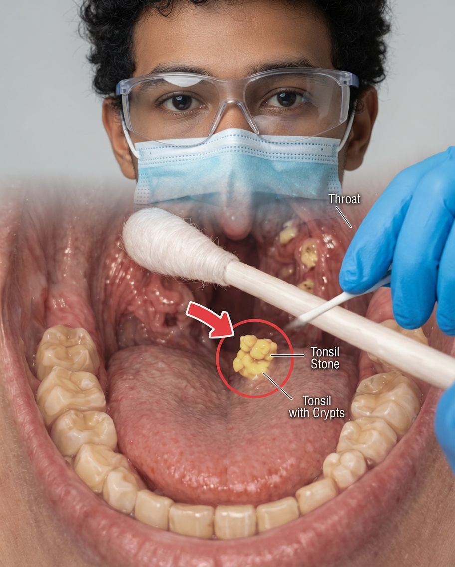 Do You Have Persistent Bad Breath That Not Even Brushing Fixes? It Could Be Tonsil Stones